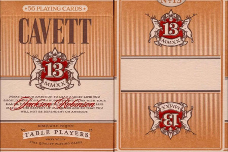 No.13 Table Players Vol. 4 (Cavett) Playing Cards