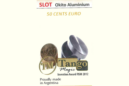 Boîte Okito Aluminium Avec Fente 50 cts d'euro - mr tango