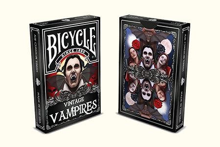 Jeu Bicycle Vintage Vampires (Edition limitée)