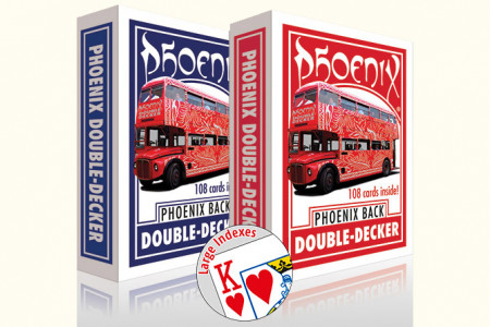 Phoenix Dble-Decker deck red/red (Large index)