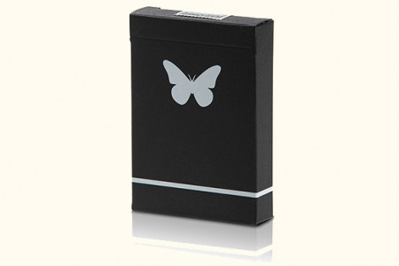 Baraja Butterfly Negra y Blanco (Edicion Limitada)