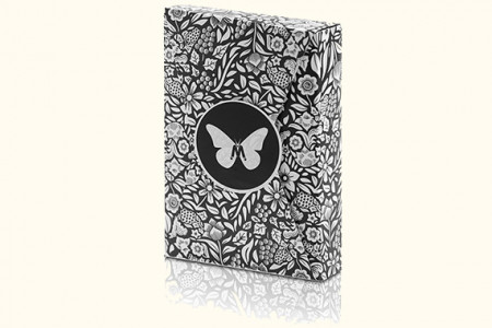 Baraja Butterfly (Marcada) Negra y Blanca (Edicion Limitada)