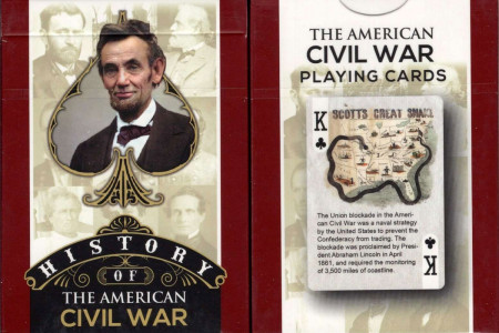History Of American Civil War Playing Cards