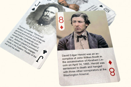 History Of American Civil War Playing Cards