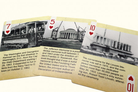 History Of Washington DC Playing Cards