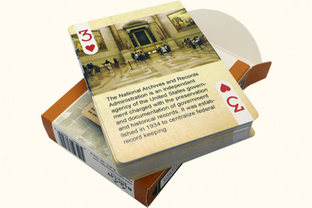 History Of Washington DC Playing Cards