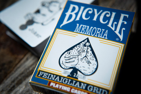 Bicycle Memoria Deck (Feinaiglian Grid) Playing Cards