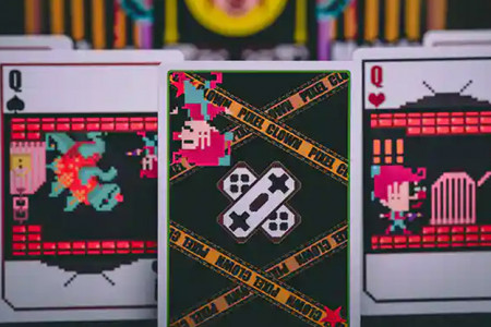 Pixel Clown Playing Cards