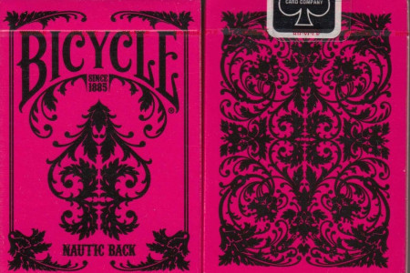 Bicycle Nautic Pink Playing Cards