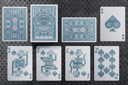 Bicycle Robot Playing Cards (Factory Edition)