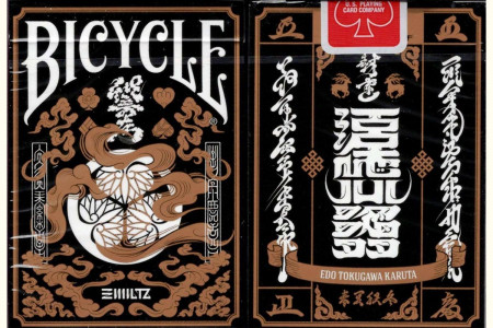 Bicycle Edo Karuta (Gold) Playing Cards