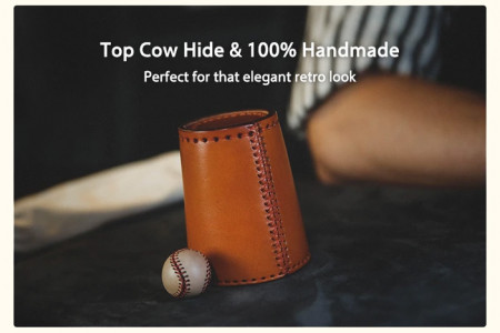 Leather Chop cup