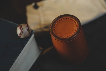 Leather Chop cup