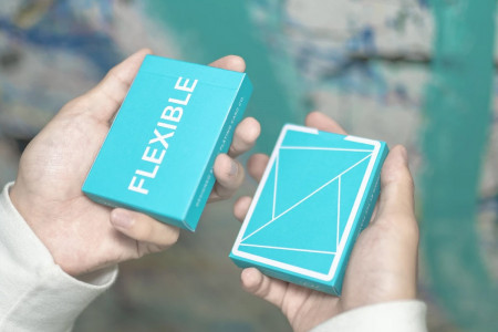 Flexible gradients Blue Playing Cards