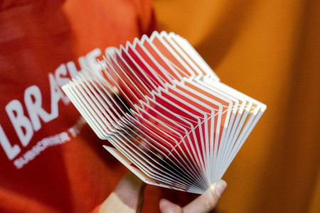 Flexible gradients Orange Playing Cards