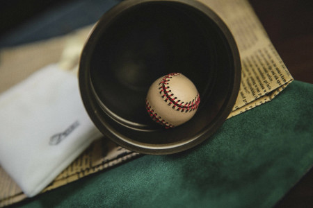 Bolas de Béisbol de cuero Set de 4 Mini-Bolas