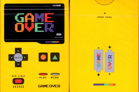 Jeu Game Over (Jaune)