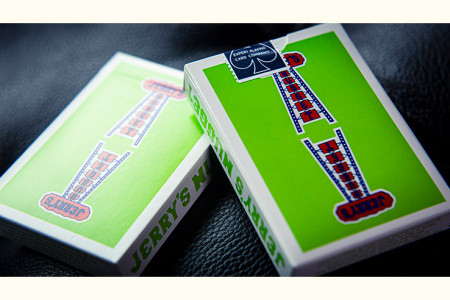 Modern Feel Jerry's Nuggets (Green) Playing Cards
