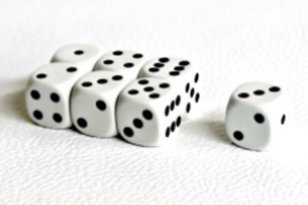 Tricked dice set