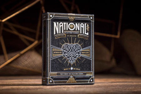 Black National Playing Cards