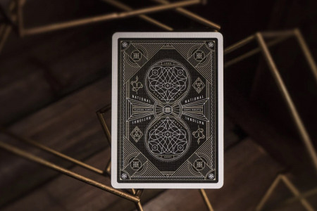 Black National Playing Cards