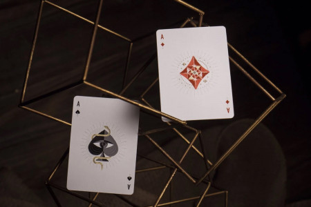 Black National Playing Cards