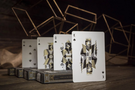 Black National Playing Cards