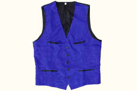 Waistcoat for magicians - Blue - Size S