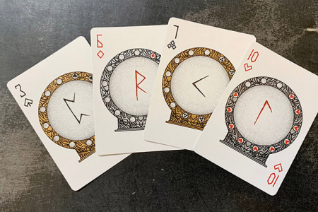 Bicycle Runes (Stripper) Playing Cards