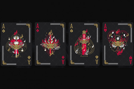 Bicycle Midnight Geung Si Playing Cards