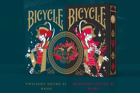 Bicycle Midnight Geung Si Playing Cards