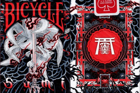 Jeu Bicycle Sumi Kitsune Tale Teller (Rouge)