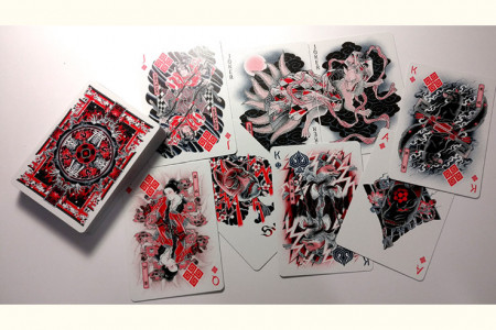 Bicycle Sumi Kitsune Tale Teller Playing Cards