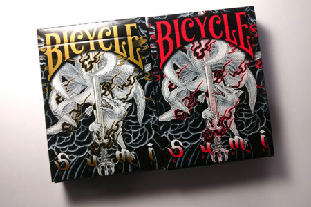 Jeu Bicycle Sumi Kitsune Tale Teller (Rouge)