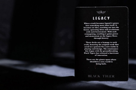 Black Tiger Legacy V2 Playing Cards