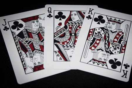 Warrior (Midnight Edition) Playing Cards by RJ