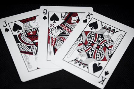 Warrior (Midnight Edition) Playing Cards by RJ