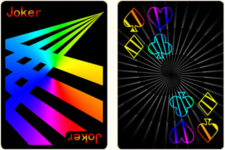 Prism: Night Playing Cards by Elephant Playing Cards