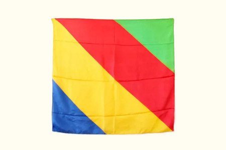 Foulard Multicolore - Diagonal (45 x 45 cm)