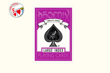 Phoenix Deck Vibrant Series PURPLE LARGE INDEX