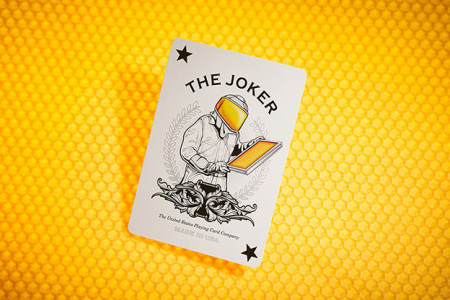 Bicycle Honeybee (Black) Playing Cards