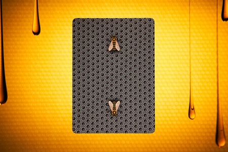 Bicycle Honeybee (Black) Playing Cards