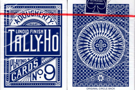Experts Thin Crushed Tally Ho Circle Back Playing Cards