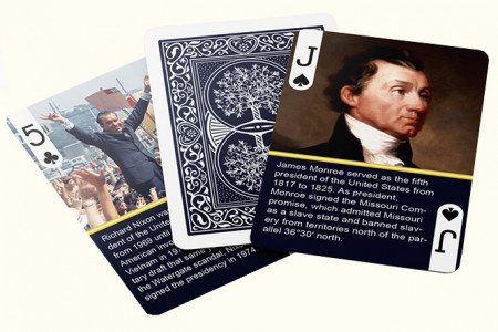 History Of American Presidents Playing Cards