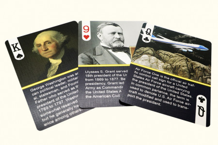 History Of American Presidents Playing Cards