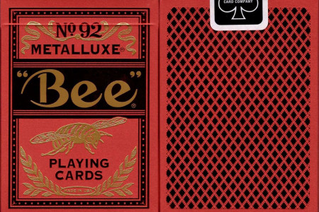 Bee Metalluxe Red