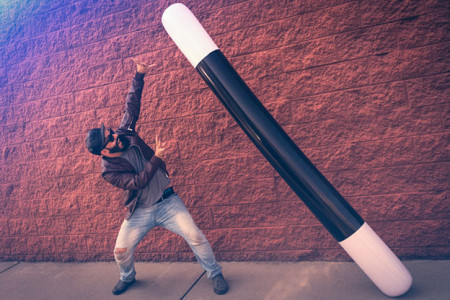 Inflatable wand (8FT.)