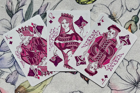 Bicycle Butterfly (Purple) Playing Cards