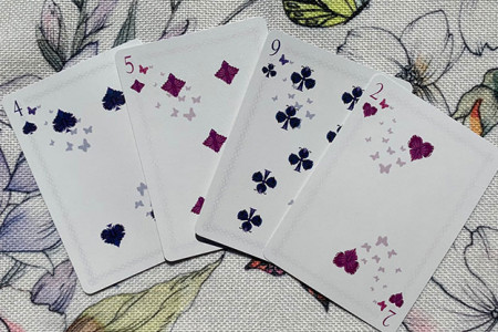 Bicycle Butterfly (Purple) Playing Cards