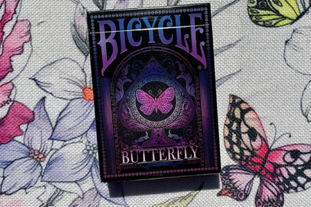 Bicycle Butterfly (Purple) Playing Cards